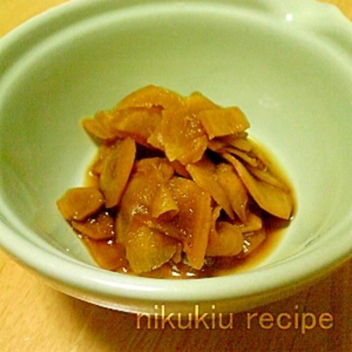 簡単おいしい!しょうがの甘辛煮